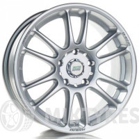 N2O Y665 6x14 4x100 ET 43 Dia 60.1 (silver)