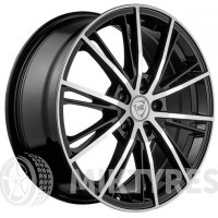 NZ F-31 7x17 5x108 ET 55 Dia 63.3 (BKF)