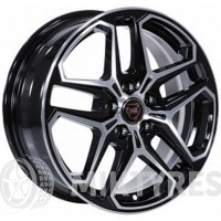 NZ R-04 6.5x16 5x108 ET 50 Dia 63.3 (BKF)
