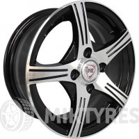 NZ SH615 6x14 4x98 ET 35 Dia 58.6 (BKF)