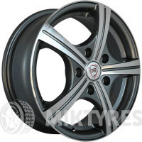 NZ SH631 6x14 4x98 ET 35 Dia 58.6 (BKF)