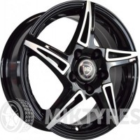 NZ SH661 8x18 5x105 ET 42 Dia 56.6 (BKF)