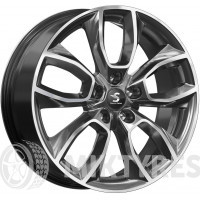 Premium Series KP001 7x18 5x112 ET 43 Dia 57.1 (Diamond guartz)