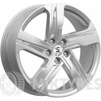 Premium Series KP004 7.5x19 5x114.3 ET 49 Dia 67.1 (elite silver)