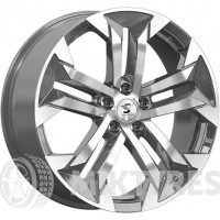 Premium Series КР015 7.5x19 5x108 ET 47 Dia 60.1 (GGFP)