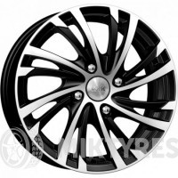 Rapid Мейола 6x15 4x100 ET 48 Dia 54.1 (дарк платинум)