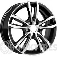 Rapid Samara 6x16 4x100 ET 41 Dia 60.1 (дарк платинум)