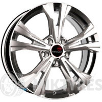 Remain R204 7x17 5x112 ET 49 Dia 57.1 (silver)