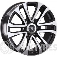 Replay TY309 7.5x18 6x139.7 ET 25 Dia 106.1 (BKF)