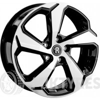 Replay TY320 7.5x19 5x114.3 ET 40 Dia 60.1 (BKF)
