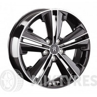 Replay TY348 7.5x19 5x114.3 ET 40 Dia 60.1 (BKF)