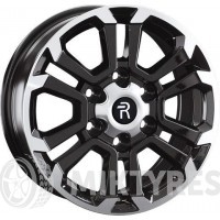 Replay TY352 7.5x17 6x139.7 ET 25 Dia 106.1 (BKF)