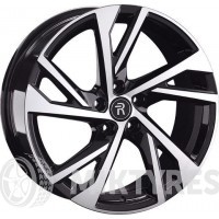 Replay TY382 7.5x17 5x114.3 ET 45 Dia 60.1 (BKF)