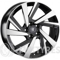 Replay TY395 7.5x18 5x114.3 ET 45 Dia 60.1 (BKF)