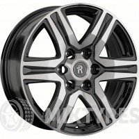 Replay TY417 7.5x18 6x139.7 ET 25 Dia 106.1 (BKF)