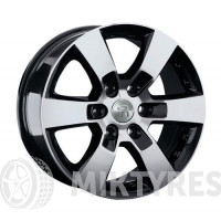 Replay TY83 7.5x17 6x139.7 ET 25 Dia 106.1 (BKF)