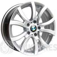 Replica BM76 8x17 5x112 ET 30 Dia 66.6 (silver)