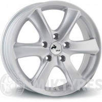 Replica H SY20H 6.5x17 5x112 ET 43 Dia 66.6 (silver)