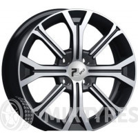 Replica LA198 6x15 4x100 ET 37 Dia 60.1 (BFP)