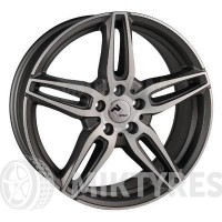 Replica ME82 8x19 5x112 ET 43 Dia 66.6 (HSFP)