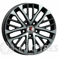 RepliKey RK R238 6x16 5x114.3 ET 43 Dia 67.1 (BKFP)