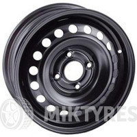 SDT U6125 6.5x16 5x108 ET 50 Dia 63.3 (silver)