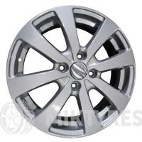 Скад KL-261 6x15 4x100 ET 48 Dia 54.1 (silver)