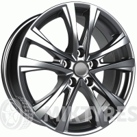 КиК Nissan X-trail (КСr776) 7x17 5x114.3 ET 45 Dia 66.1 (дарк платинум)