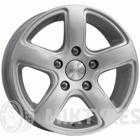 КиК Кармен 7x16 5x112 ET 45 Dia 66.6 (блэк платинум)