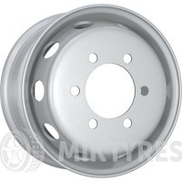 SRW 3196721 6.8x19.5 6x222.25 ET 145 Dia 164 (silver)