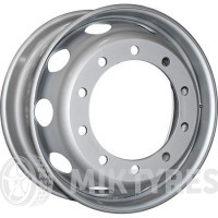 SRW 3229002 9x22.5 10x335 ET 175 Dia 281 (silver)