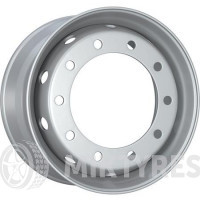 SRW 8221106 11.8x22.5 10x335 ET 135 Dia 281 (silver)