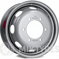 Swortech S619 5.5x16 6x170 ET 105 Dia 130.1 (silver)