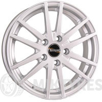Tech Line 435 5.5x14 4x100 ET 39 Dia 56.6 (silver)