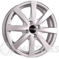 Tech Line 634 6x16 4x100 ET 37 Dia 67.1 (silver)