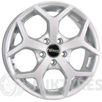 Tech Line 721 7.5x17 5x108 ET 50 Dia 63.4 (silver)