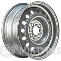Trebl 64C49G 6x15 4x108 ET 49 Dia 63.3 (silver)