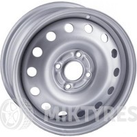 Trebl X40027 6.5x16 5x130 ET 43 Dia 84.1 (silver)
