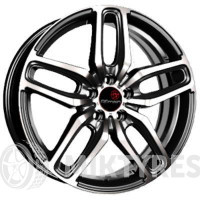 Вектор B199 6.5x17 5x100 ET 38 Dia 67.1 (BFP)