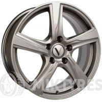 Вектор B201 7x17 5x112 ET 45 Dia 66.6 (silver)