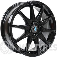 Rial Lugano 7.5x17 5x100 ET 36 Dia 63.3 (diamond black front polished)