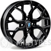 Venti 1619 6x16 4x98 ET 33 Dia 58.6 (BL)