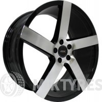 Vissol V-080L 8.5x19 5x100 ET 45 Dia 57.1 (BMF)