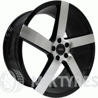 Vissol V-080R 8.5x19 5x100 ET 45 Dia 57.1 (BMF)