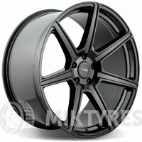 Vissol V-107 10.5x22 5x120 ET 28 Dia 74.1 (Gloss black)