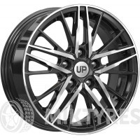 Wheels UP Up108 6.5x16 5x114.3 ET 45 Dia 67.1 (New Diamond)