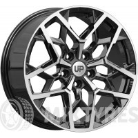 Wheels UP Up110 7.5x17 5x114.3 ET 45 Dia 67.1 (New Diamond)