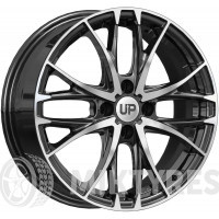 Wheels UP Up111 6x16 4x100 ET 45 Dia 54.1 (New Diamond)