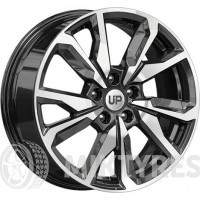 Wheels UP Up114 7x17 5x114.3 ET 37 Dia 66.6 (New Diamond)