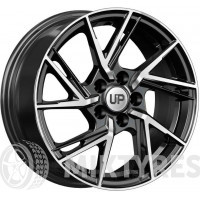 Wheels UP Up115 6.5x15 5x100 ET 38 Dia 57.1 (New Diamond)
